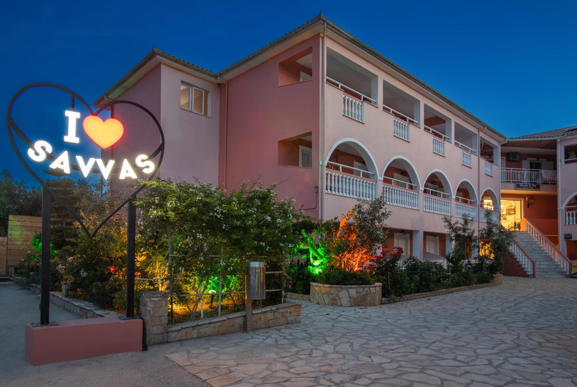Savvas Hotel (Adults Only) Laganász Kültér fotó